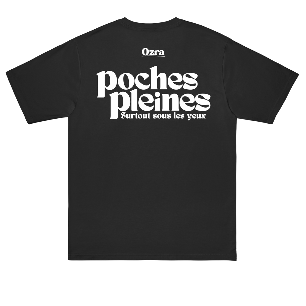 Poches pleines - black