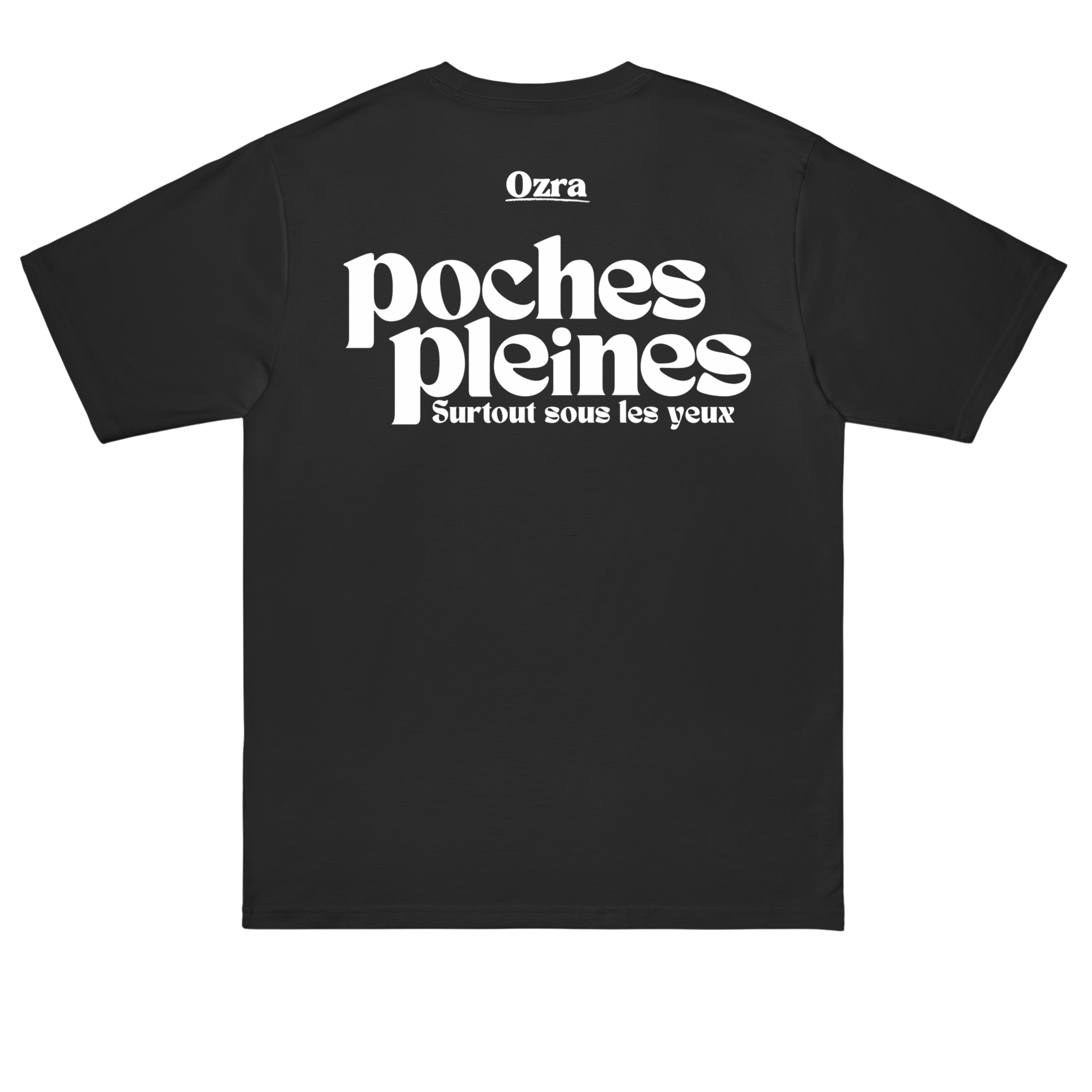 Poches pleines - black
