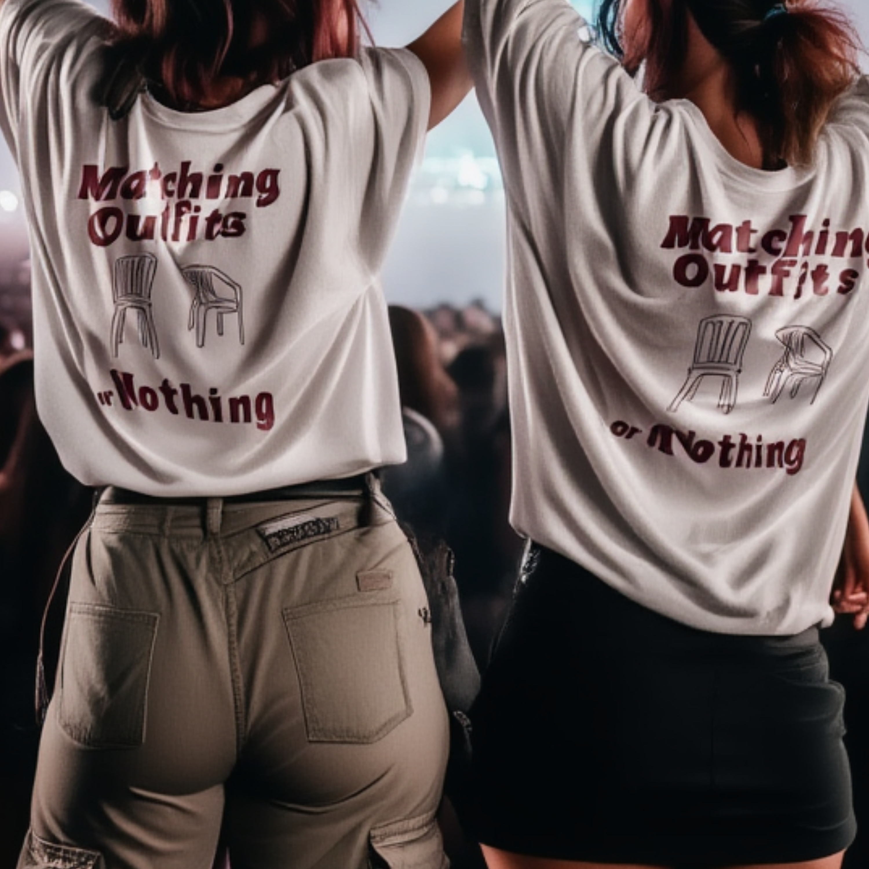 Matching outfits